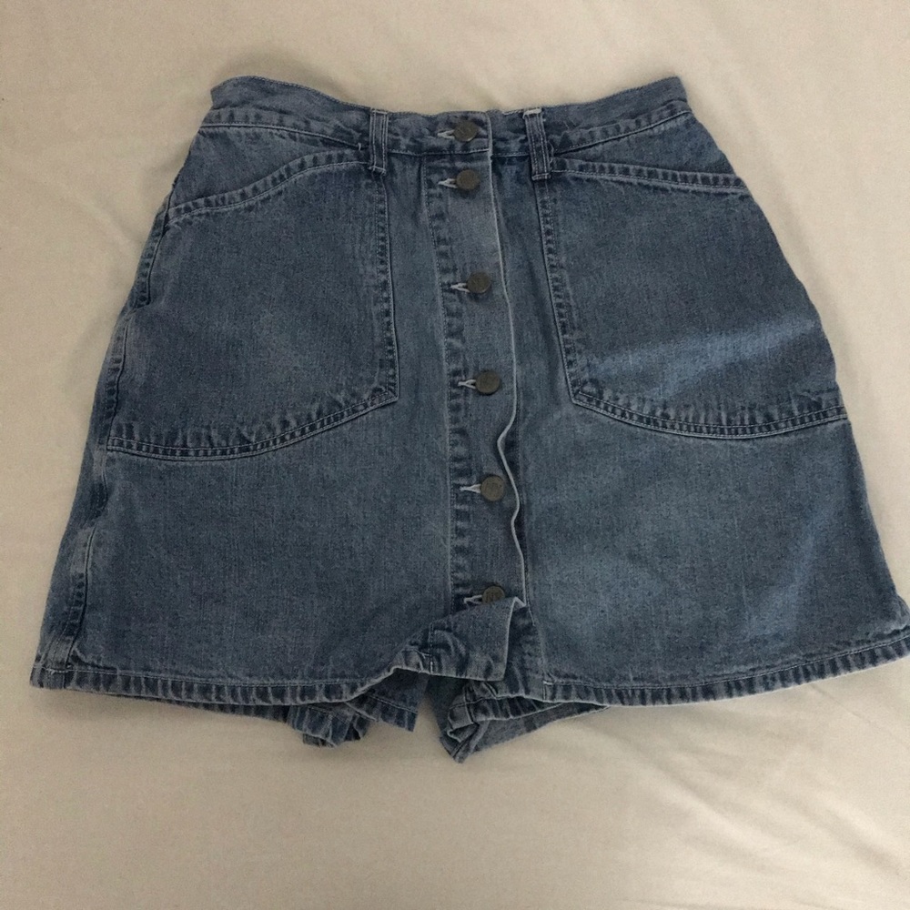 DENIM JEAN SKORT